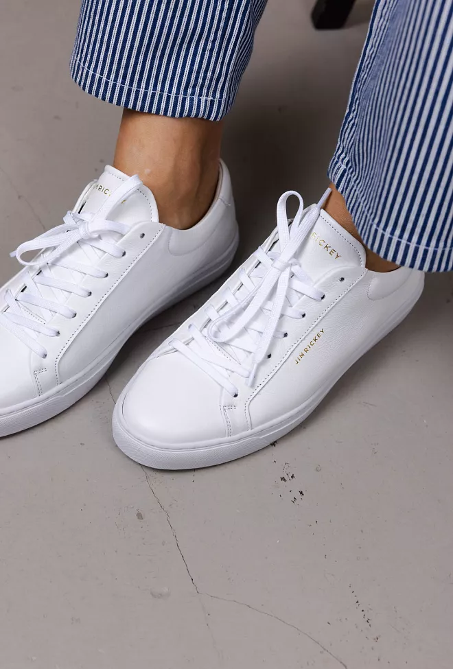 Spin Sneakers WHite Jim Rickey joggesko 3