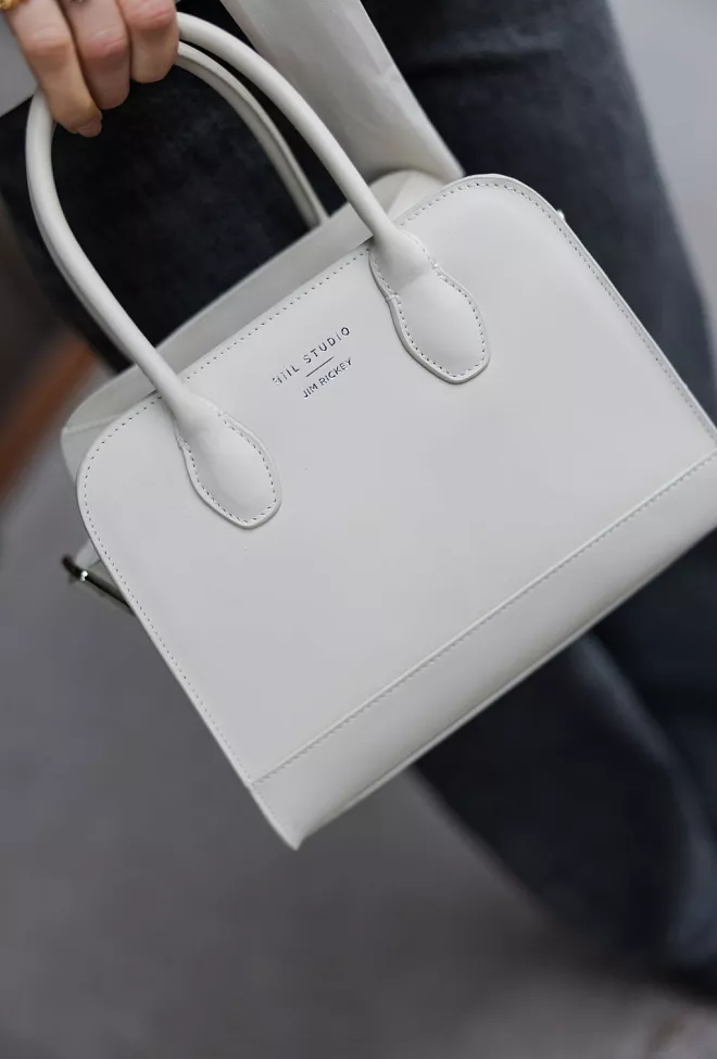 HiiL Studio x Jim Rickey HiiL Tote Small Cow Raw veske 5