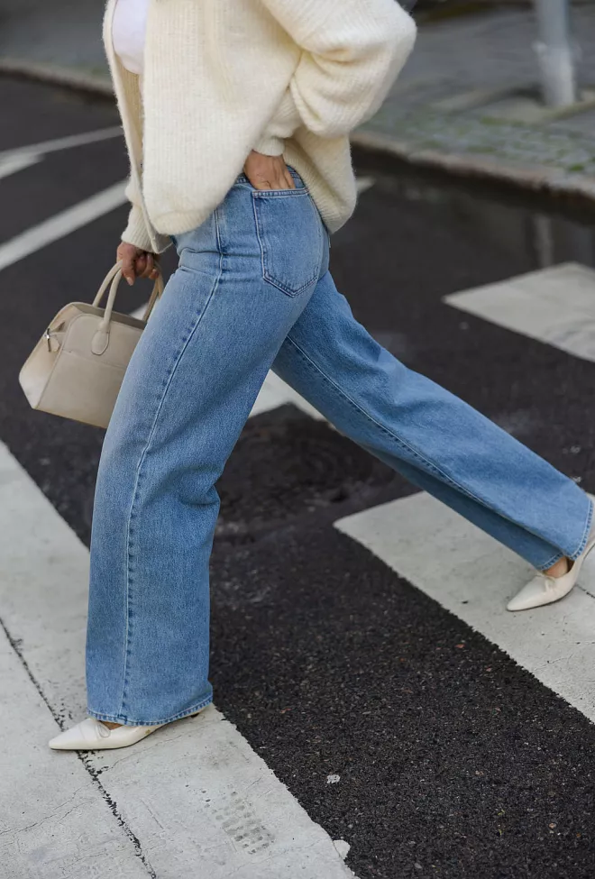 HiiL Studio Boyfriend Jeans Blue jeans bukse 6