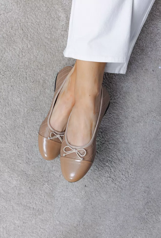 Bukela Mery Ballerina Taupe ballerinasko
