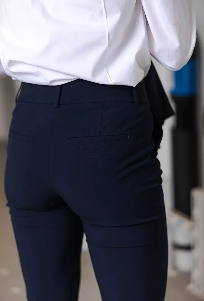 Five Units Clara Long 285 Navy Glow dressbukse 6