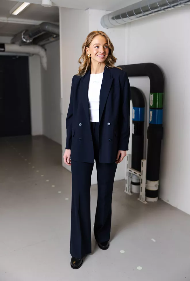Five Units OliviaFV Long 285 Navy dressbukse 7