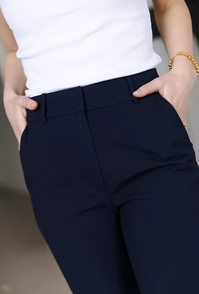 Five Units OliviaFV Long 285 Navy dressbukse 5