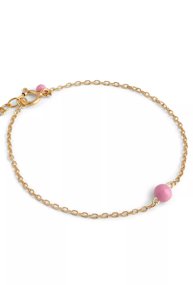 Enamel Copenhagen Balloon Bracelet Pink armbånd 2