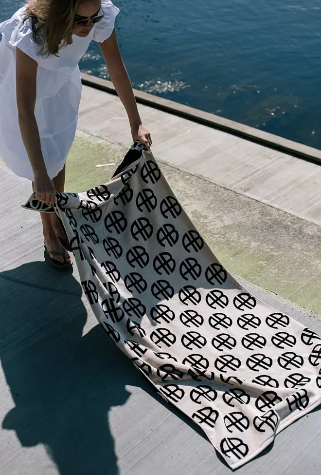 Anine Bing Bahia Towel Multi strandhåndkle 1