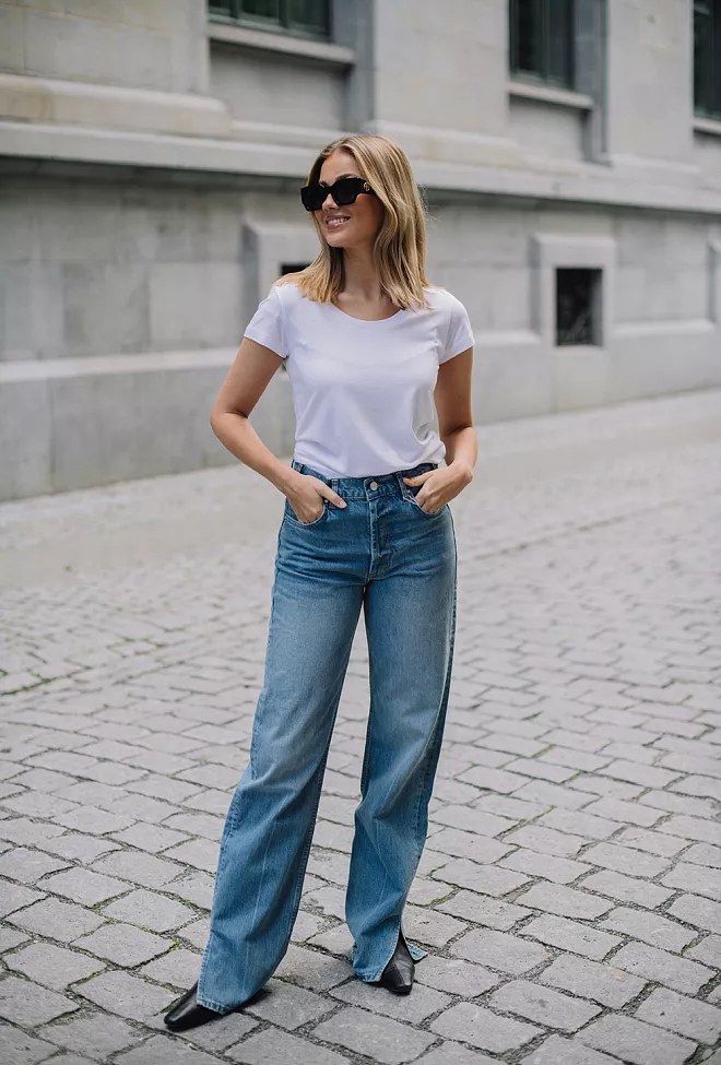 The product wmn bamboo o-neck t-shirt white 2