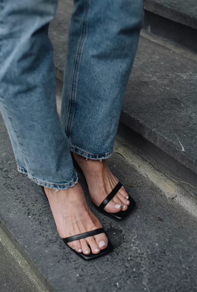 Anny Nord Bare Minimum 75 Sandals Black 3