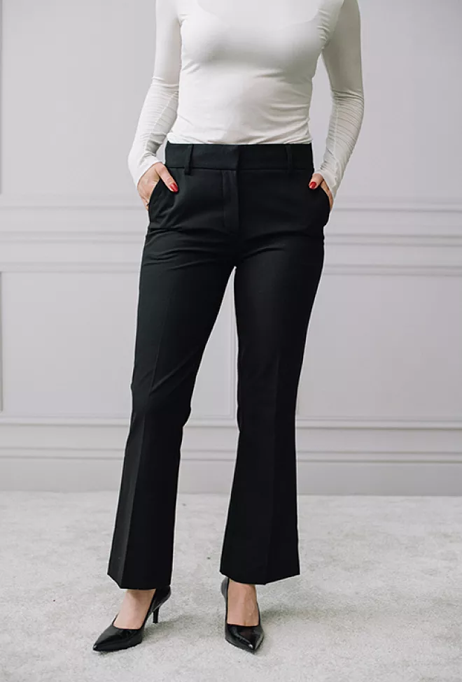 Five Units Clara Ankle 285 Black dressbukse