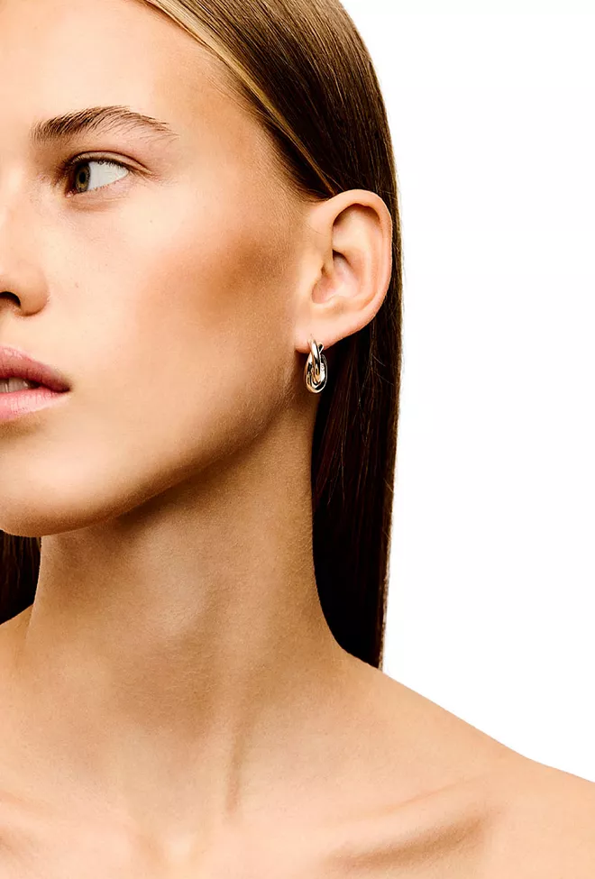Lie Studio The Diana Earrings Silver øredobber