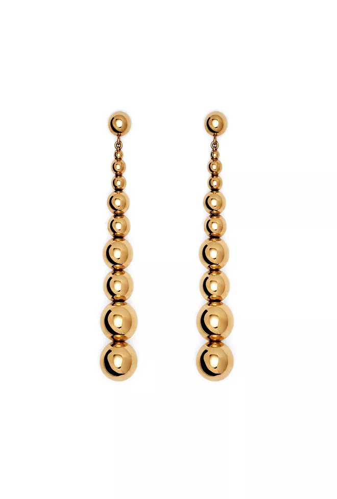 Lie Studio The Josephine Earrings Gold øredobber 2