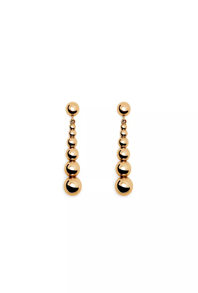 Lie Studio The Rebecca Earrings Gold øredobber 3