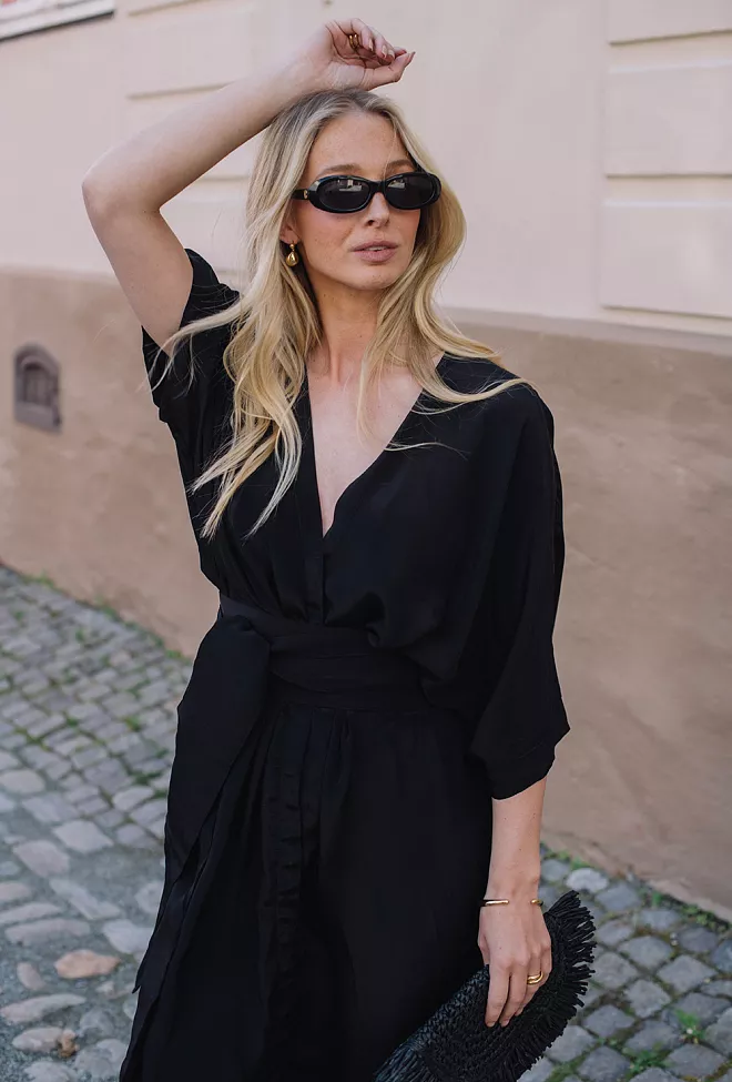 Otra Eyewear Louis Black solbriller 1