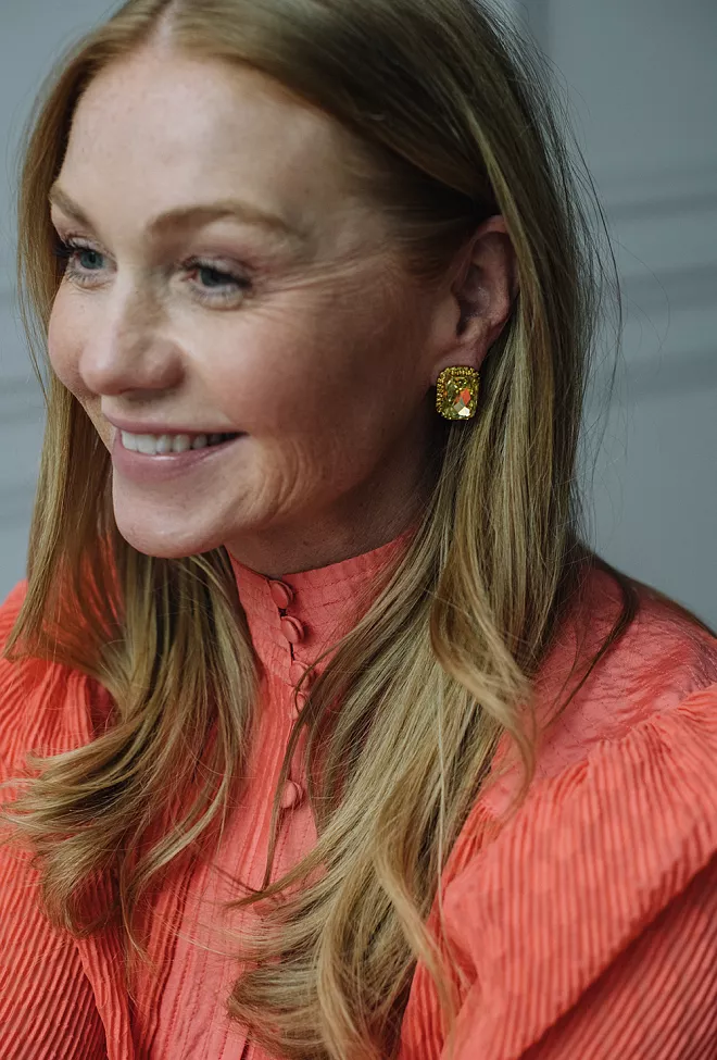 Caroline Svedbom x HiiL Studio Lydia Cocktail Studs Gold Sunflower/Jonquil øredobber