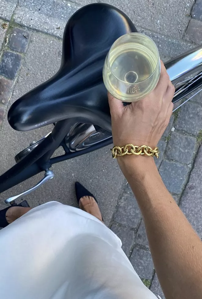Lie Studio The Marianne Bracelet Gold armbånd 5