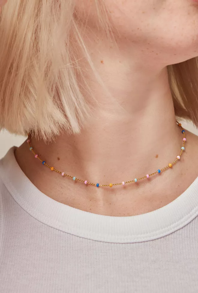 Enamel Copenhagen Lola Necklace Lolly smykke 