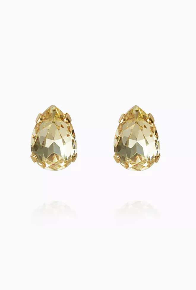 Caroline Svedbom Superpetite Drop Earrings Gold Jonquil øredobber 2