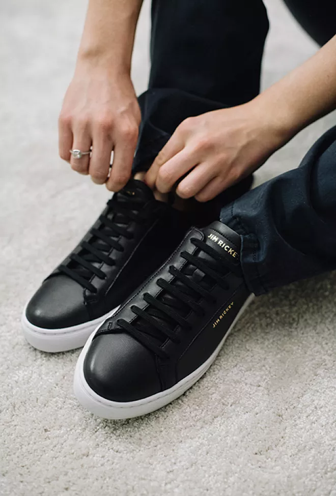 Jim Rickey Spin Sneakers Black sko 3