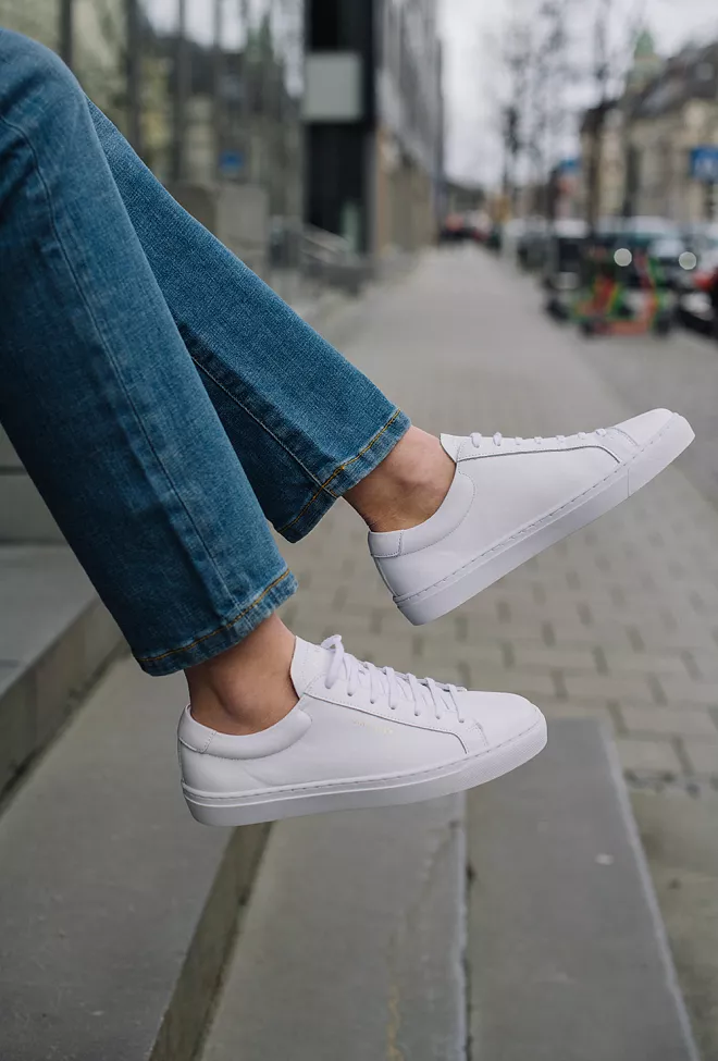 Spin Sneakers WHite Jim Rickey 2