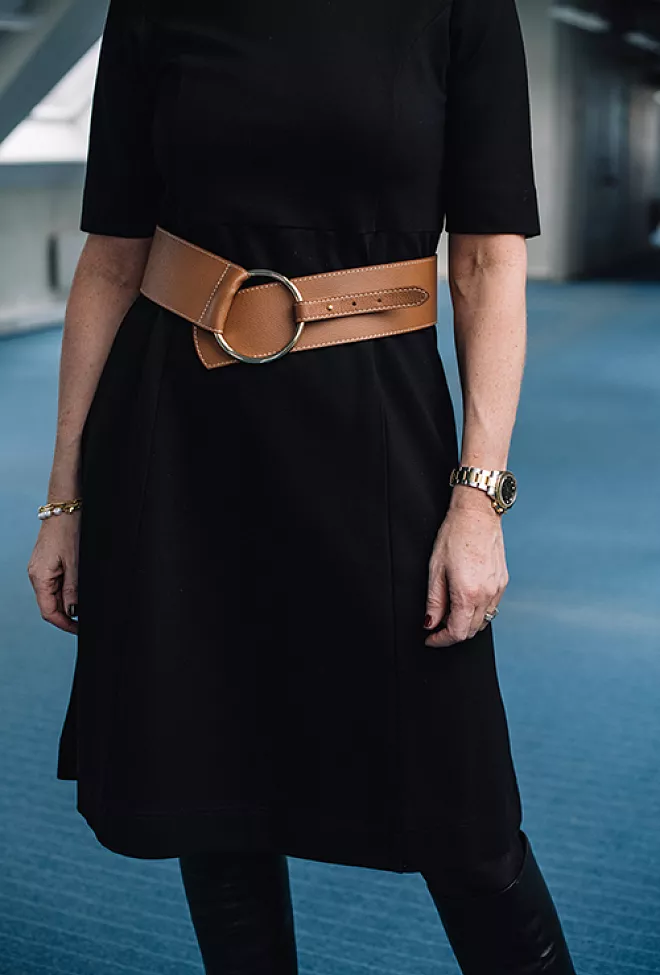 Maison Boinet Woman Belt 94246G Havana belte 2