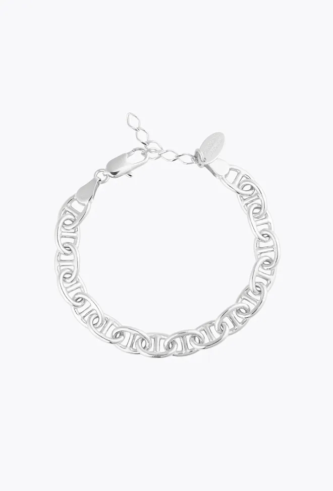 Caroline Svedbom Betty Chain Bracelet Rhodium armbånd