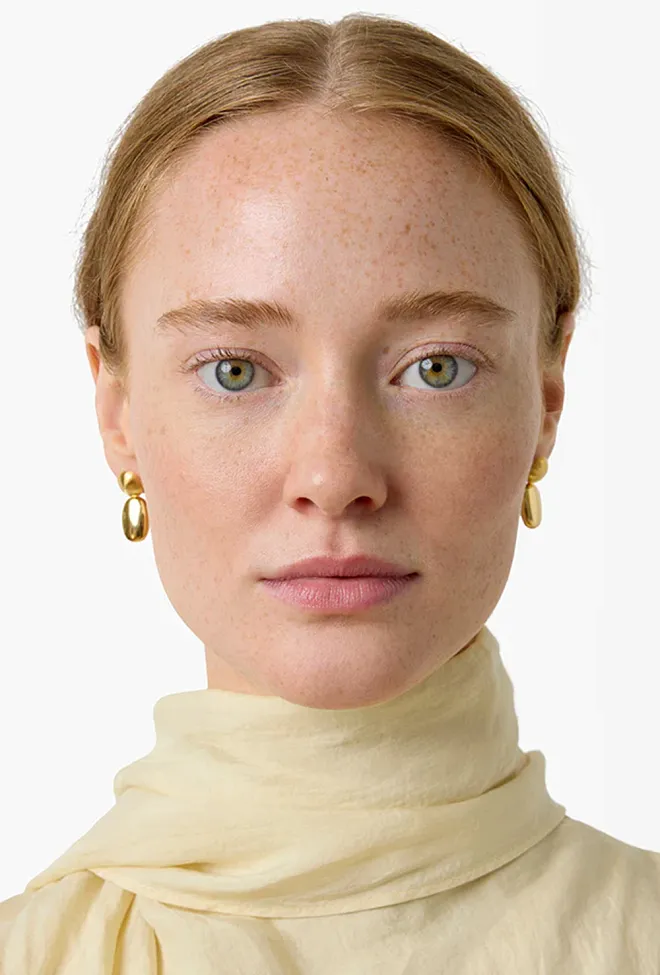 Lie studio The Carla Earrings Gold øredobber 2