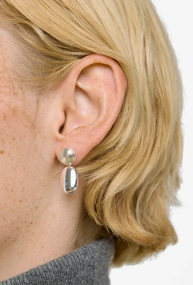 Lie studio The Carla Earrings Silver øredobber