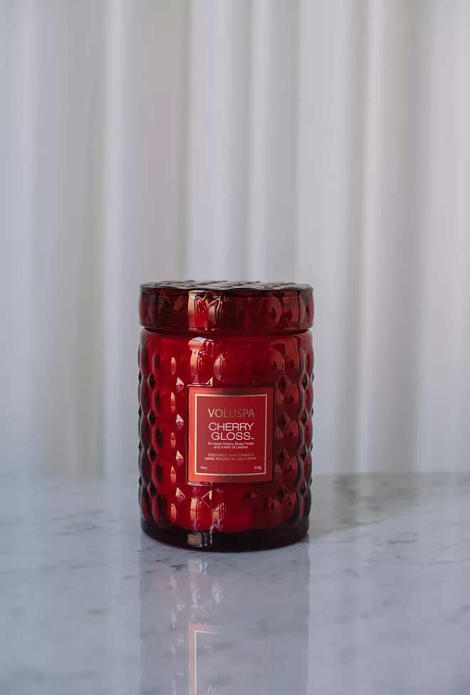 Voluspa Large Jar Candle Cherry Gloss 100t duftlys