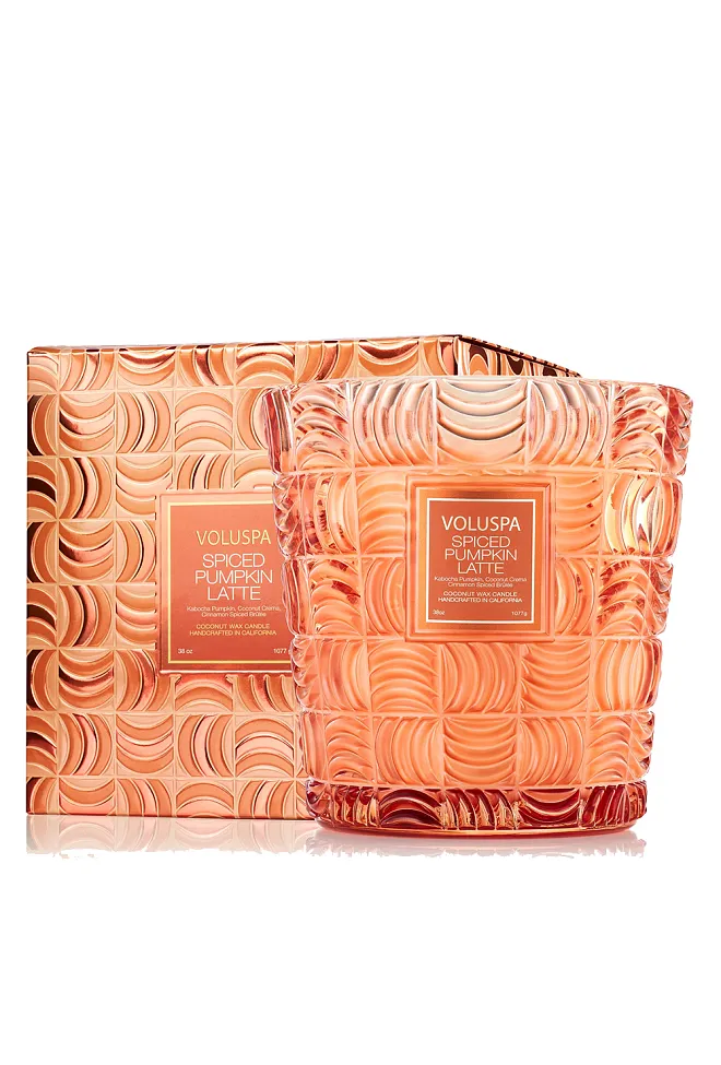 Voluspa Classic Boxed Candle Spiced Pumpkin Latte 60t duftlys 7