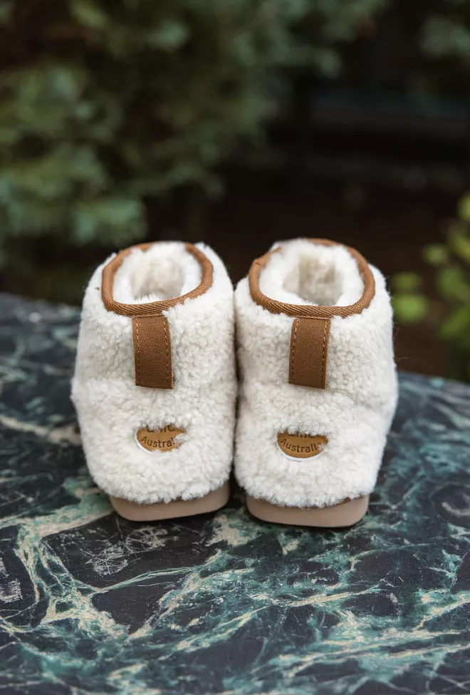 emu Stinger Micro Teddy Boots Natural vintersko 6