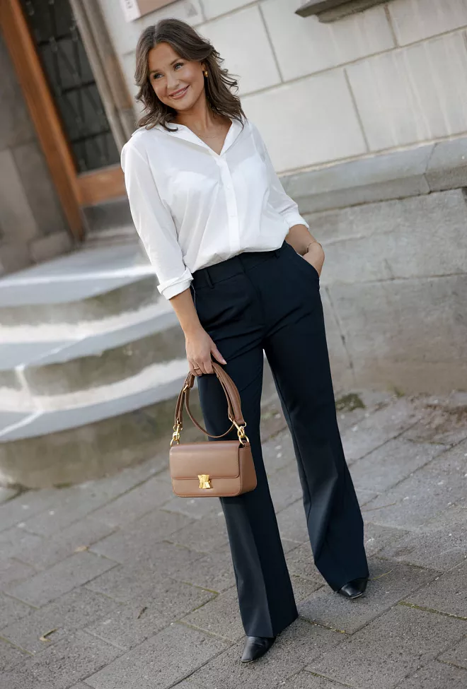 Five Units OliviaFV Long 285 Navy dressbukse 8