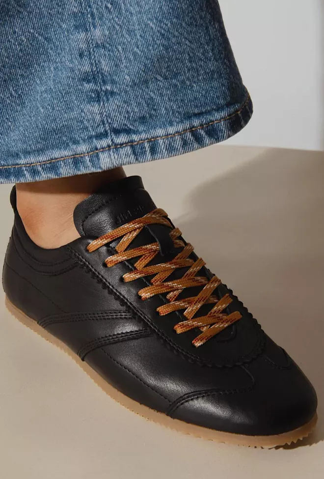Jim Rickey Shade Leather Sneakers Black joggesko