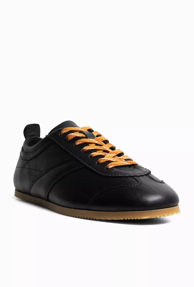 Jim Rickey Shade Leather Sneakers Black joggesko 3