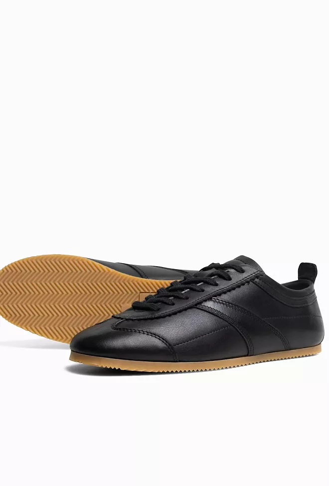 Jim Rickey Shade Leather Sneakers Black joggesko 2