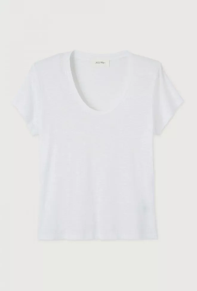 American Vintage Jacksonville T-Shirt White t-skjorte 5