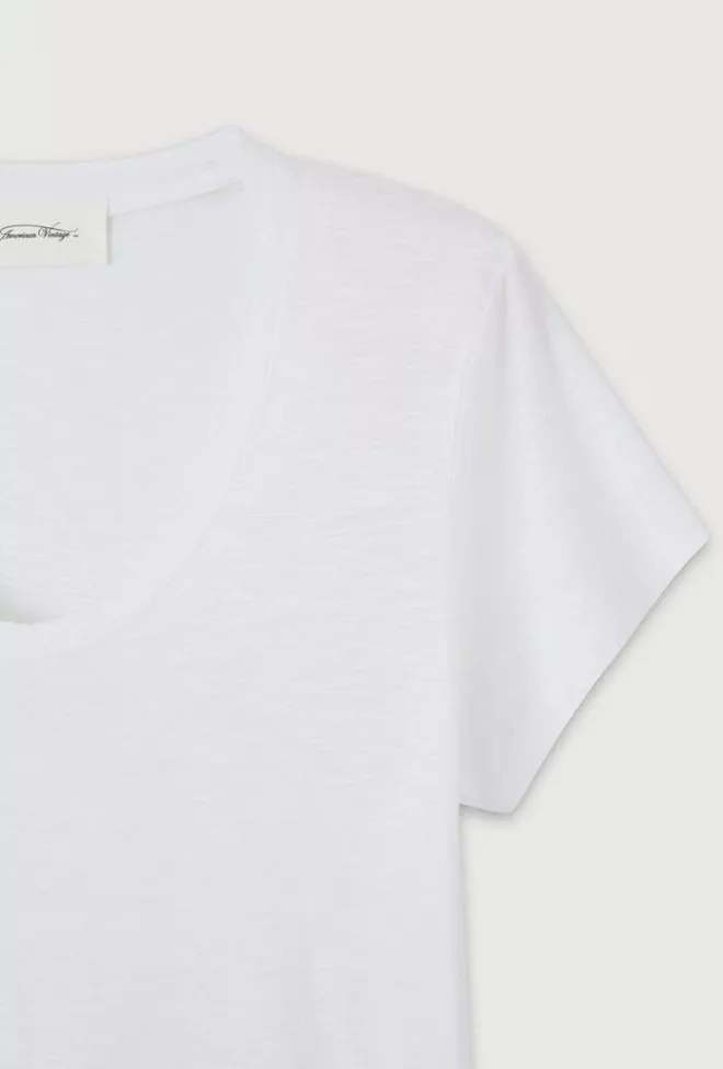 American Vintage Jacksonville T-Shirt White t-skjorte 6