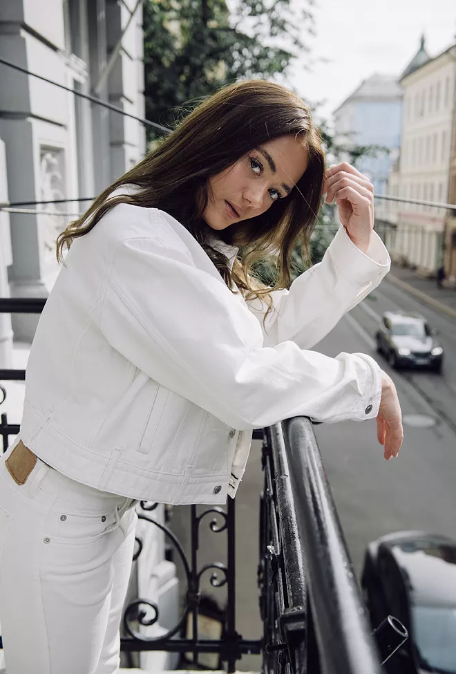 Jeanerica Joane Jacket Natural White denimjakke 3