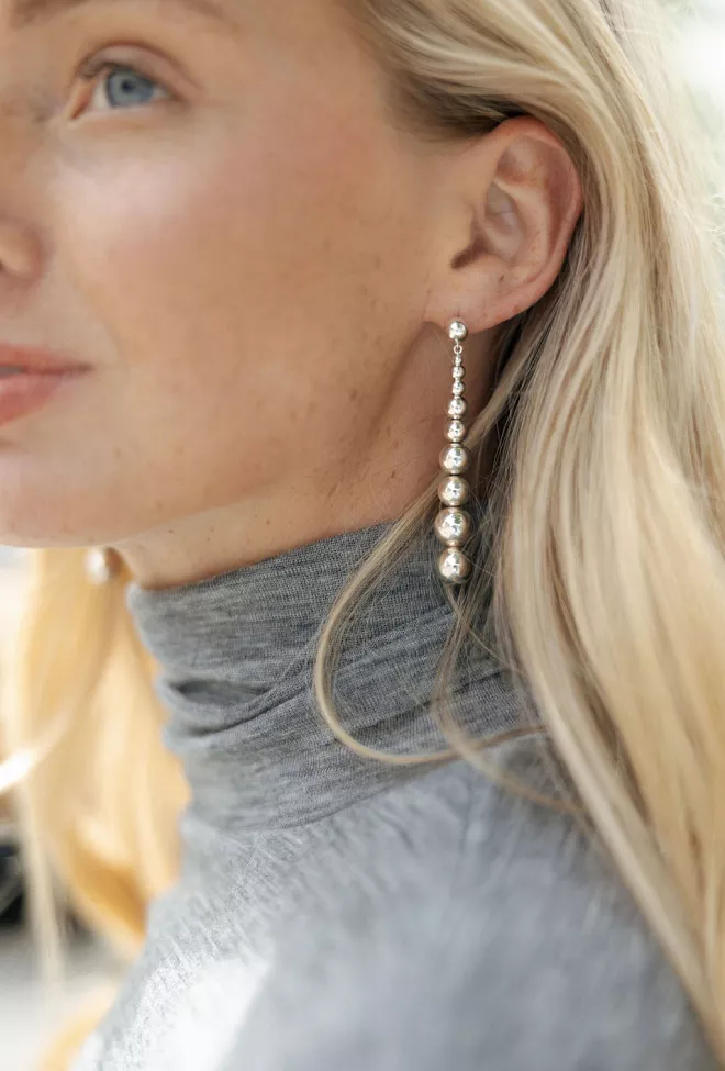 lie studio the Josephine earrings silver øredobber 