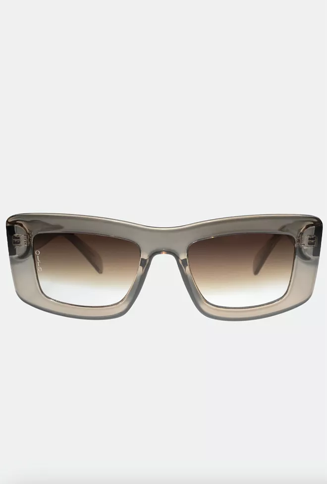Otra Eyewear Marsha Trans Olive/Brown Fade solbriller 8