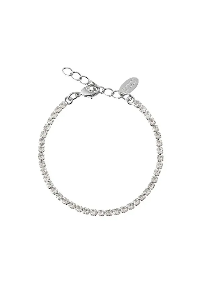 Caroline Svedcom Mini Zara Bracelet Rhodium armbånd