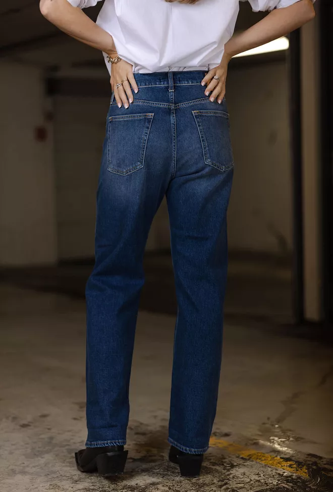 replay Aubry pants medium blue jeans 2