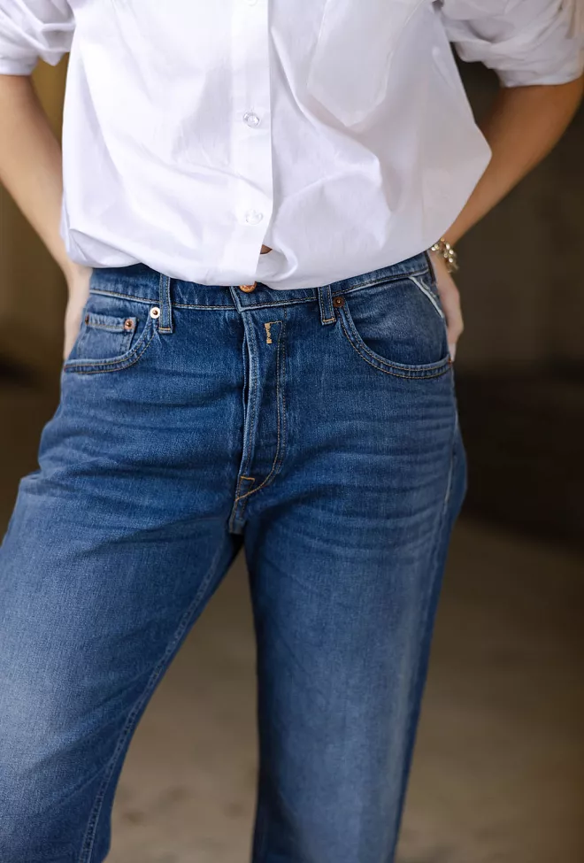 replay Aubry pants medium blue jeans 3