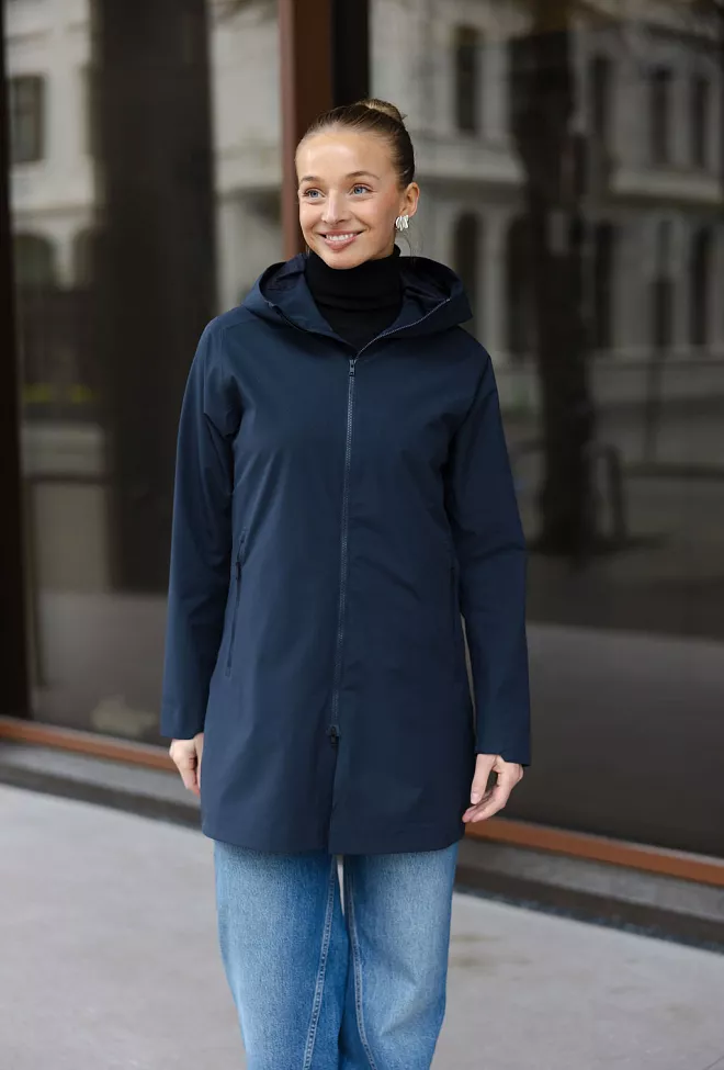 Scandinavian Edition Breeze Midnight Blue allværsjakke 