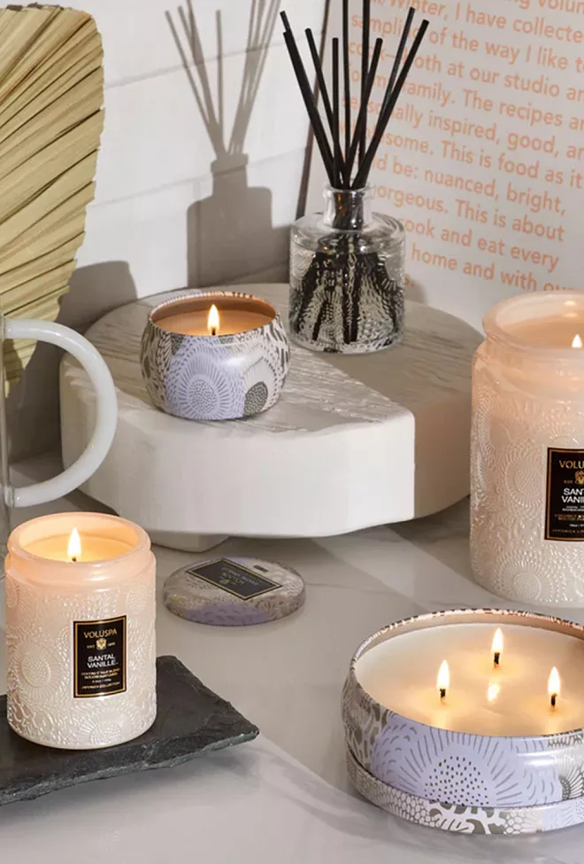 Voluspa Small Jar Candle 50t Santal Vanille duftlys