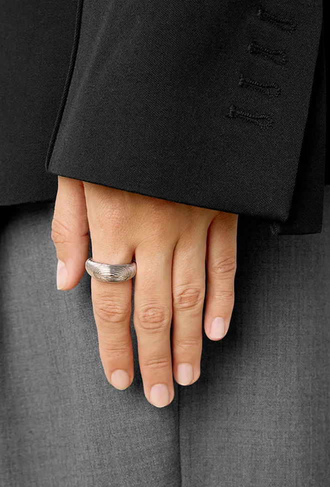 Lie studio The Audrey Ring Silver 