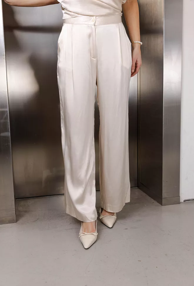 Viveh Cedar Trouser Champagne bukse 2