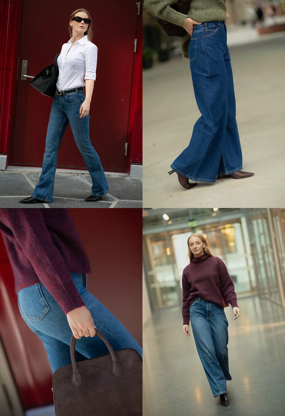 Jeanerica jeans collage